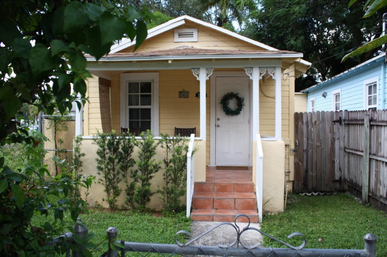 Key West Style Historic Home In Coconut Grove Florida The Yellow House Маями Екстериор снимка